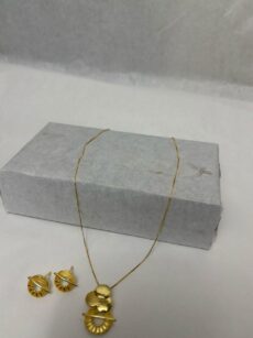 Solar Rhythm – Necklace & Earring Set