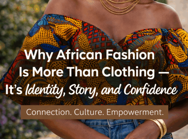 Why African Fashion Is More Than Clothing It’s Identity, Story, and Confidence
