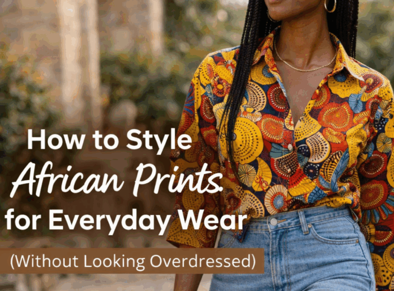 How to Style African Prints for Everyday Wear (Without Looking Overdressed)