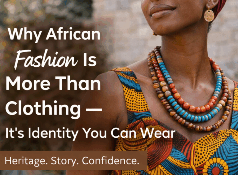 Why African Fashion Is More Than Clothing It’s Identity You Can Wear