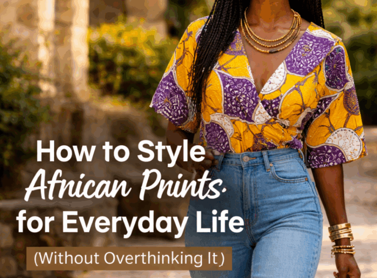 How to Style African Prints for Everyday Life (Without Overthinking It)