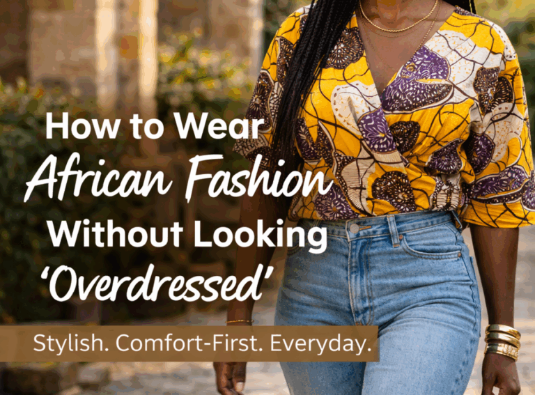 How to Wear African Fashion Without Looking “Overdressed”
