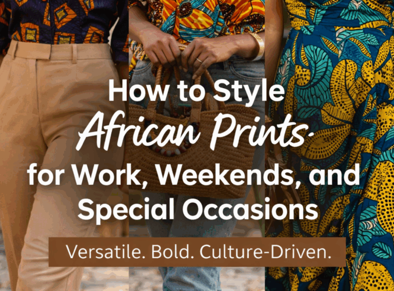 How to Style African Prints for Work, Weekends, and Special Occasions