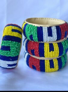 Royal Ashanti Blue Edition Bangles (Medium)